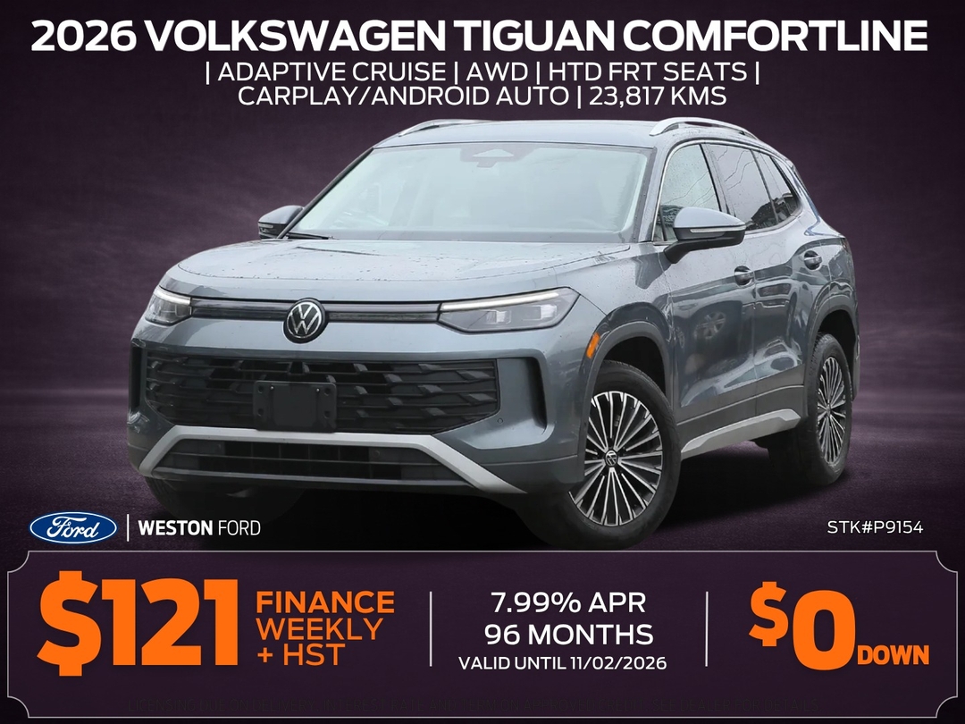 Gray 2026 Volkswagen Tiguan SUV / Crossover 8-Speed Automatic