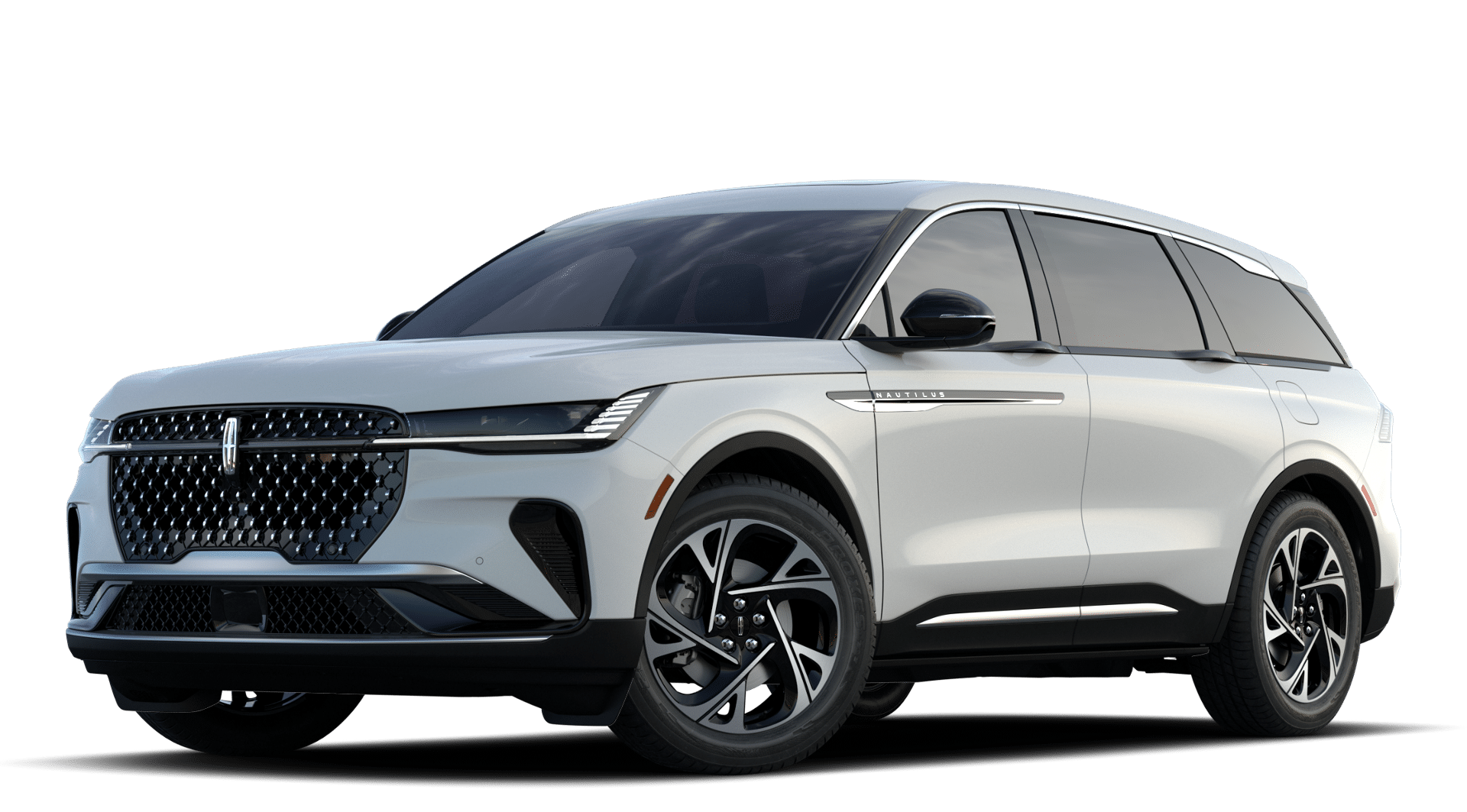 White Platinum Met 3C 2026 Lincoln Nautilus SUV / Crossover All-Wheel Drive 8-Speed Automatic