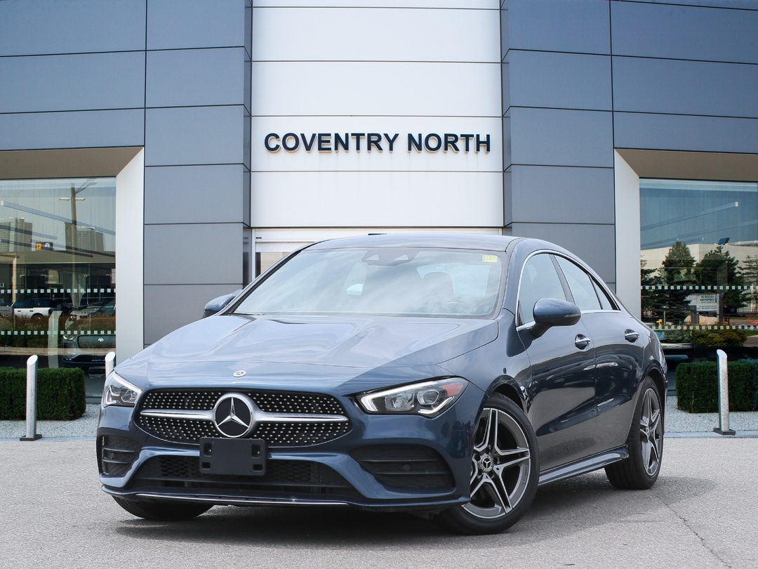 Blue 2023 Mercedes-Benz CLA Coupe All-Wheel Drive Automatic