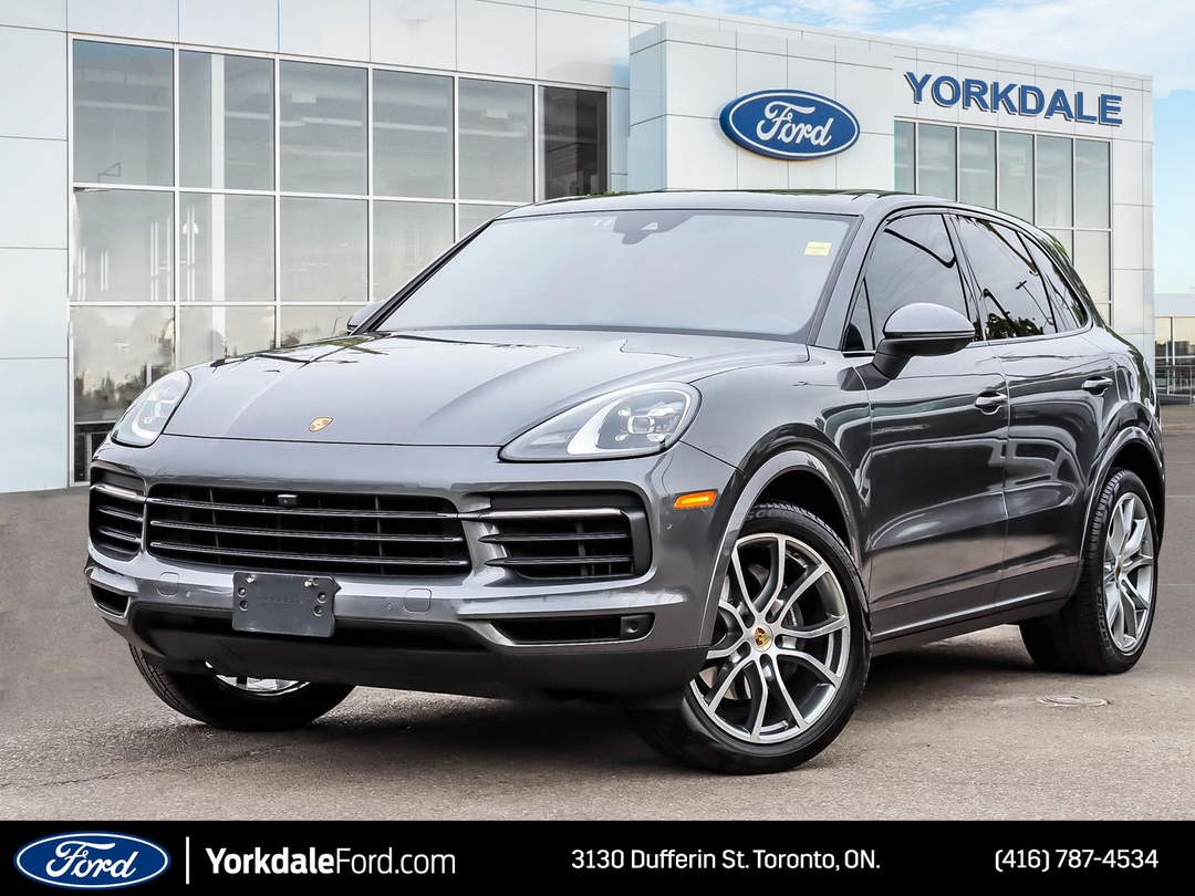 Gray 2020 Porsche Cayenne SUV / Crossover All-Wheel Drive 8-Speed Automatic