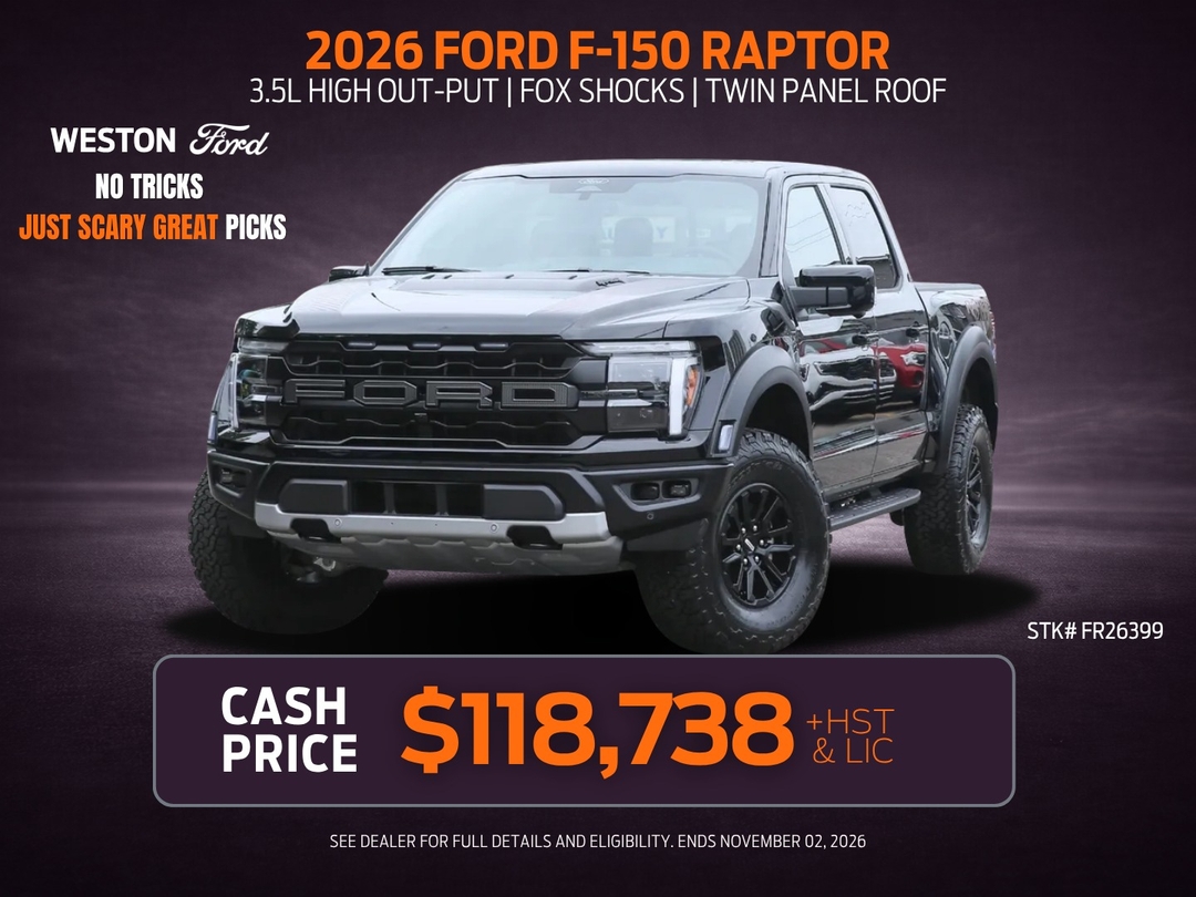 Agate Black 2026 Ford F-150 Pickup Truck Four-Wheel Drive Automatic