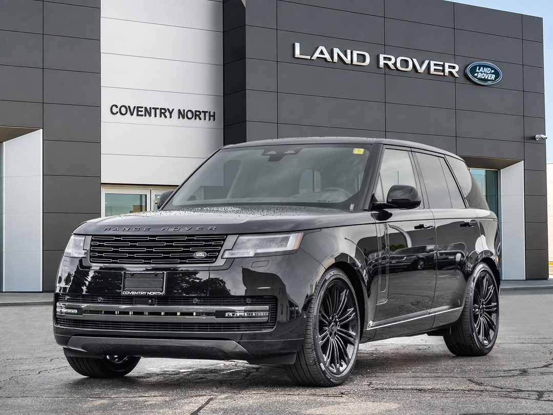 SANTORINI BLACK METALLIC 2026 Land Rover Range Rover SUV / Crossover All-Wheel Drive Automatic
