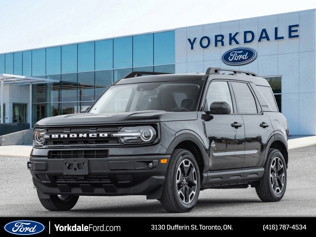 Shadow Black 2024 Ford Bronco Sport SUV / Crossover All-Wheel Drive 8-Speed Automatic