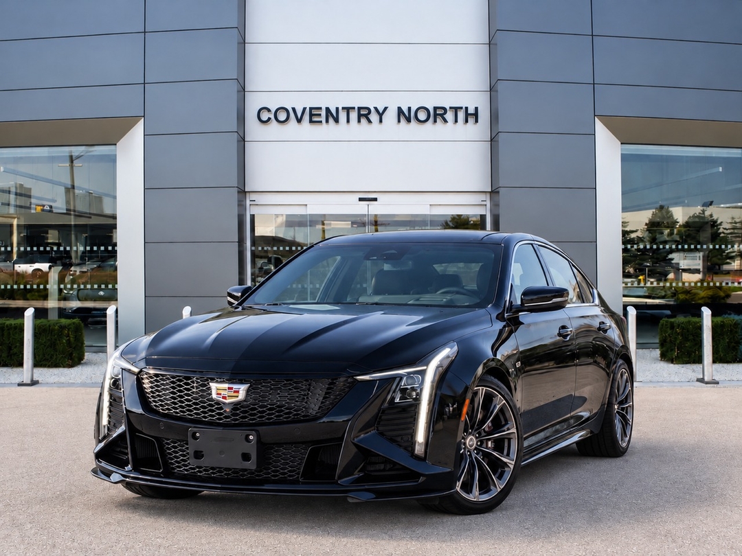 Black 2026 Cadillac CT5-V Blackwing Sedan Rear-Wheel Drive 6-Speed Automatic