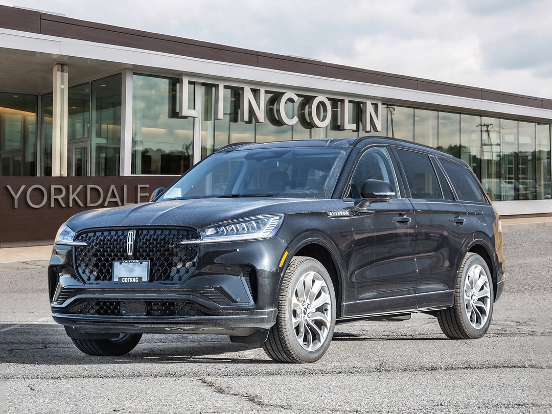 Infinite Black Metallic Clearcoat 2026 Lincoln Aviator SUV / Crossover All-Wheel Drive Automatic