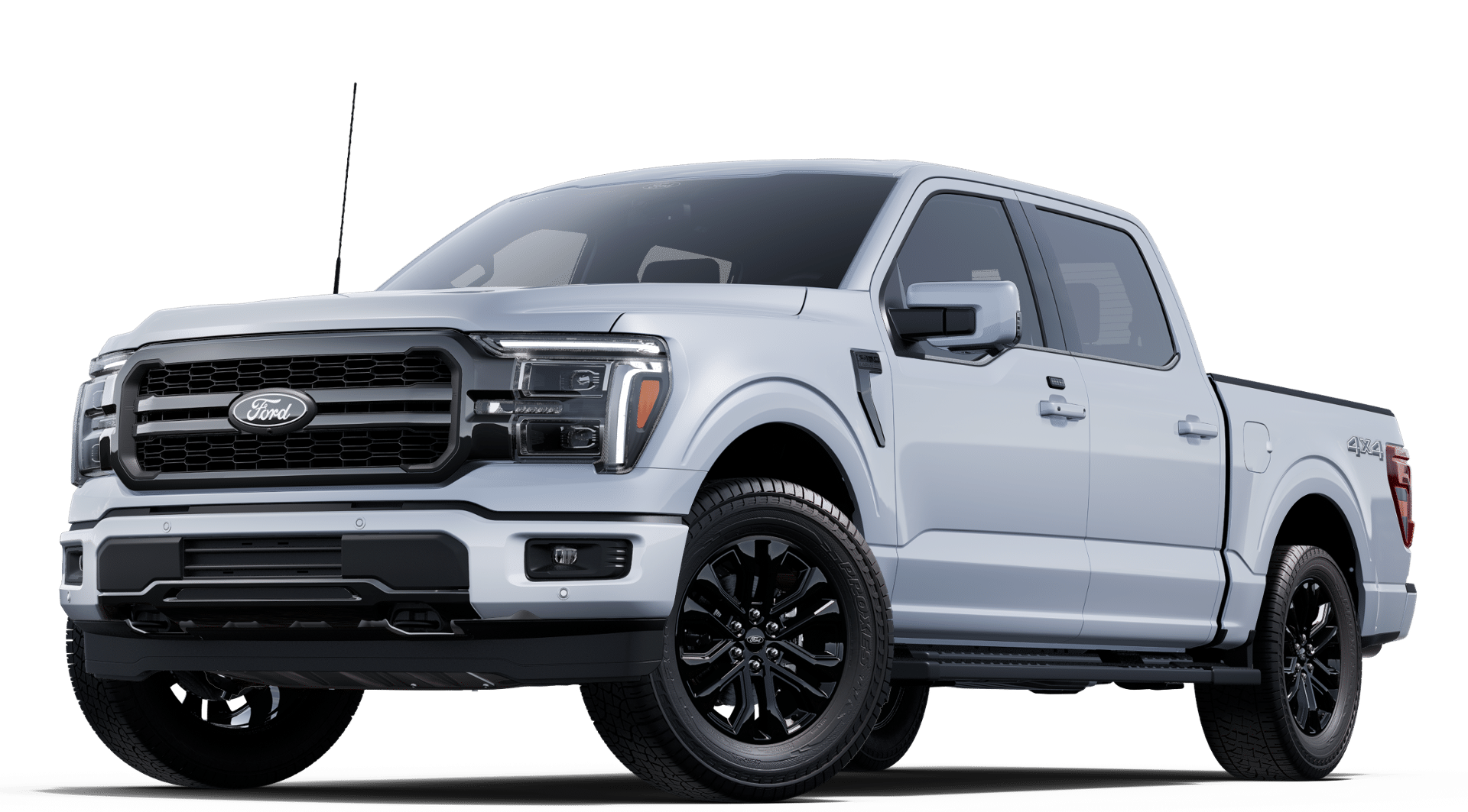 Space White Metallic 2025 Ford F-150 Pickup Truck Four-Wheel Drive Automatic