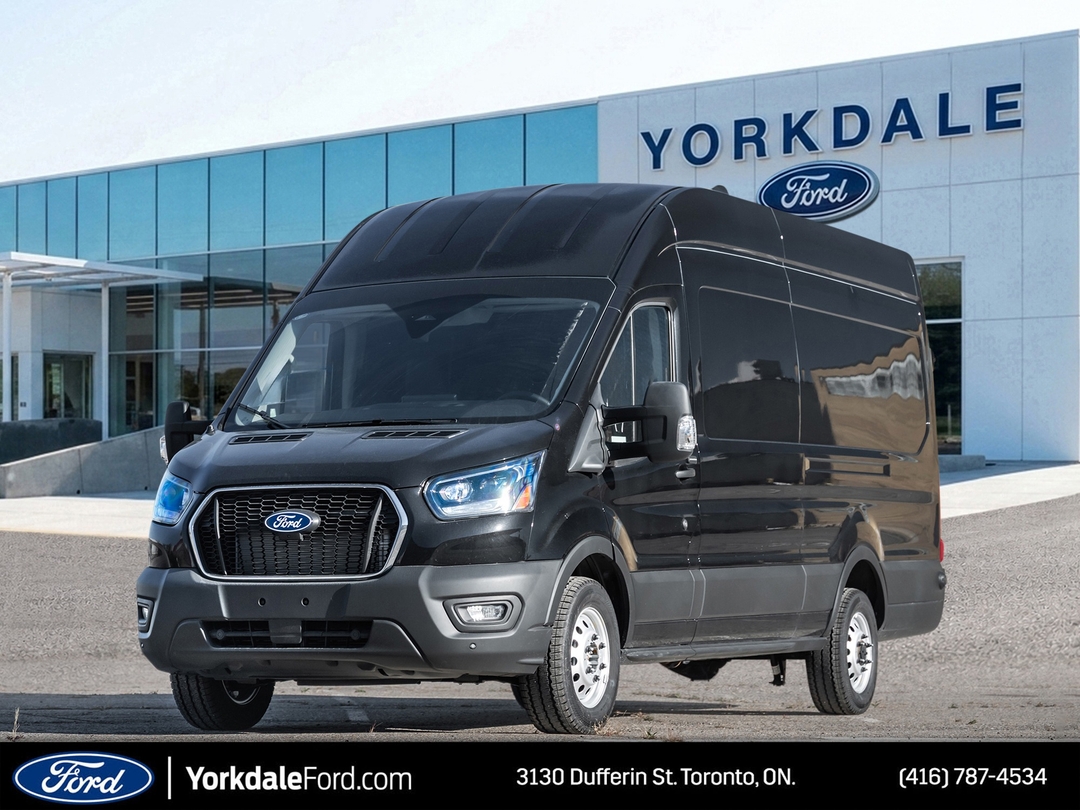 Agate Black Metallic 2027 Ford Transit Cargo Van All-Wheel Drive Automatic