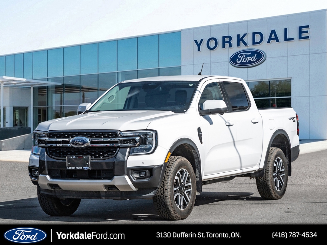 Oxford White 2026 Ford Ranger Pickup Truck Four-Wheel Drive Automatic
