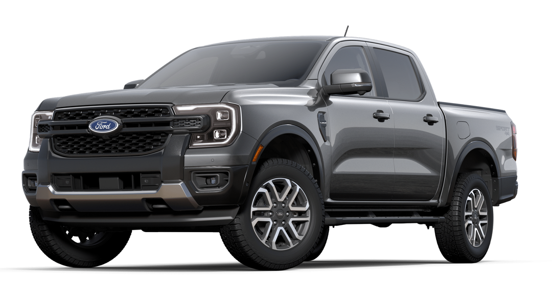 Asher Gray 2024 Ford Ranger Pickup Truck Four-Wheel Drive Automatic