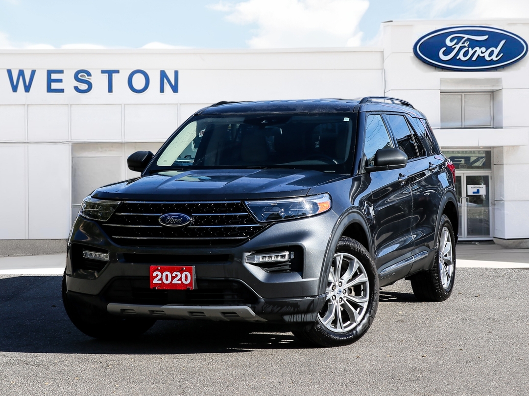 Gray (Magnetic) 2020 Ford Explorer SUV / Crossover All-Wheel Drive Automatic