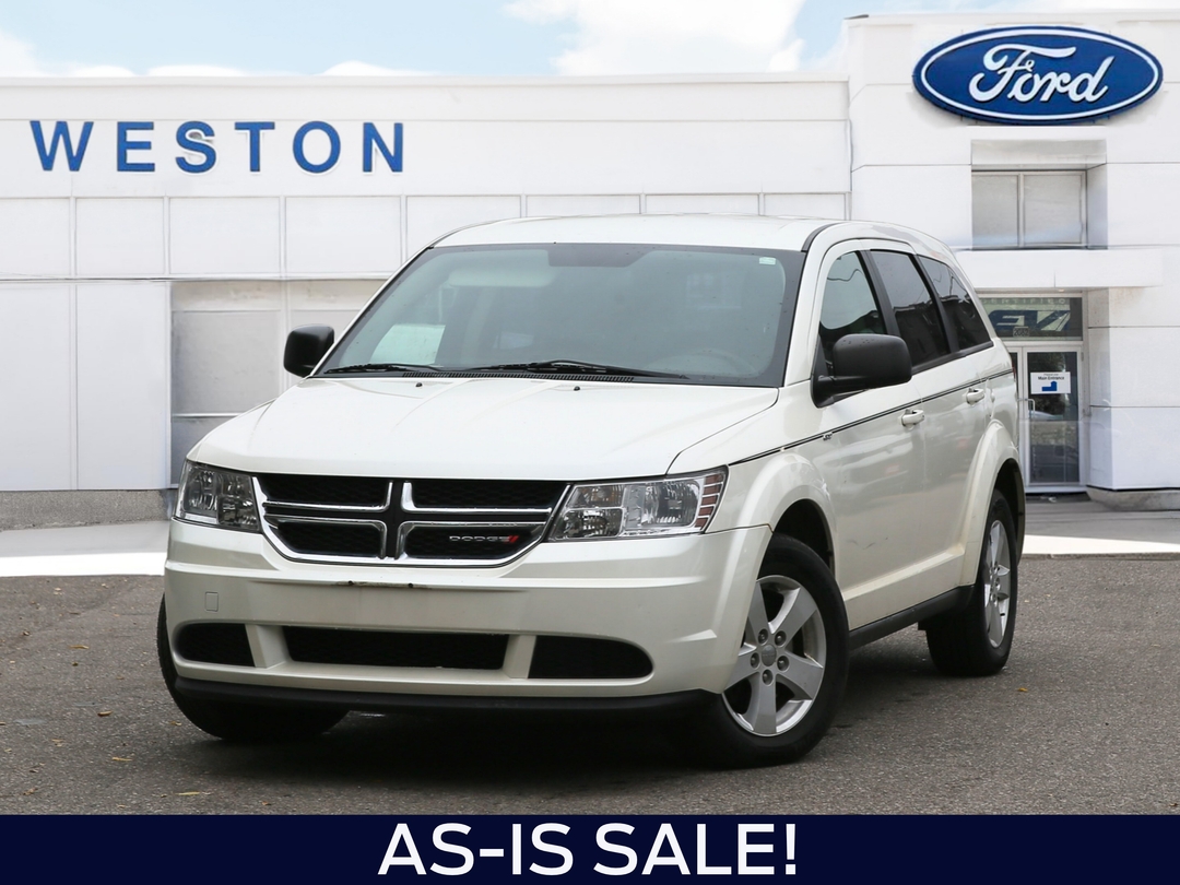 White 2016 Dodge Journey SUV / Crossover  4-Speed Automatic
