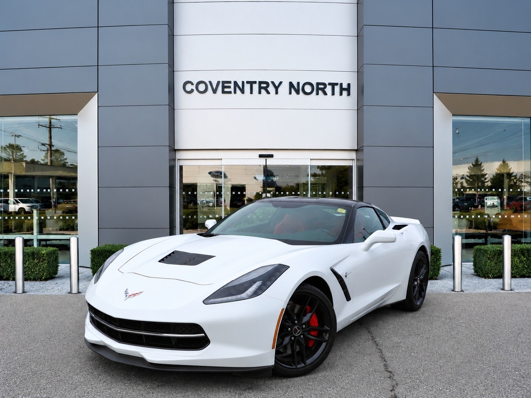 White 2014 Chevrolet Corvette Coupe Rear-Wheel Drive 7-Speed Manual