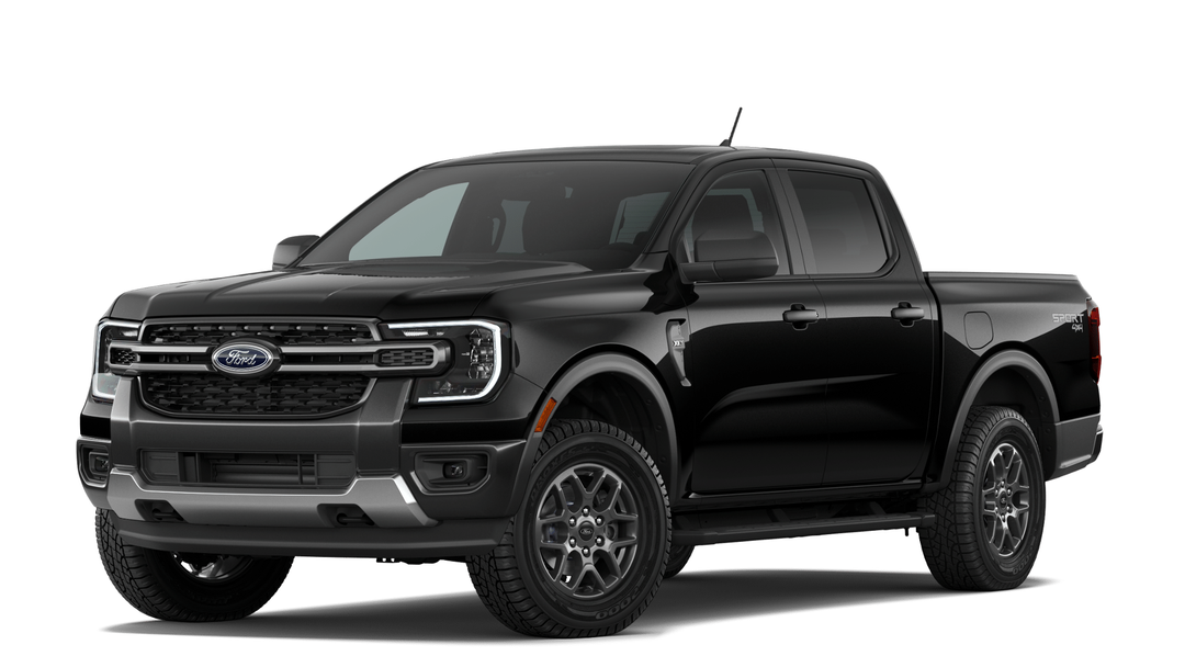 Shadow Black 2026 Ford Ranger Pickup Truck Four-Wheel Drive Automatic