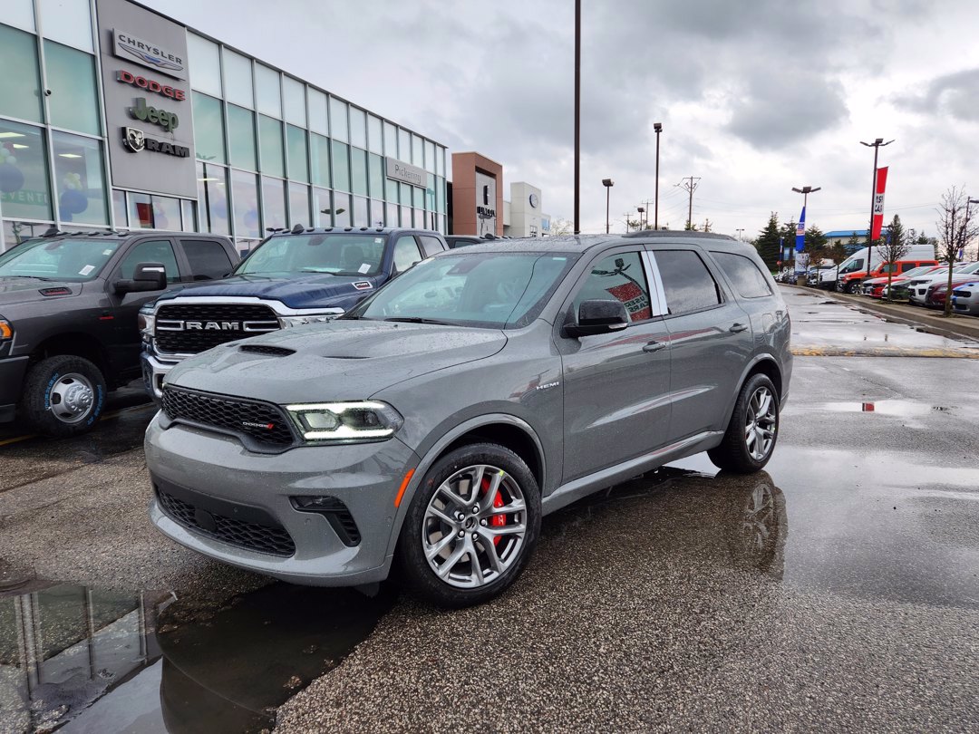 New Dodge Durango R T Plus Tow And Go Package Sunroof Ebony Red Leat D Toronto On