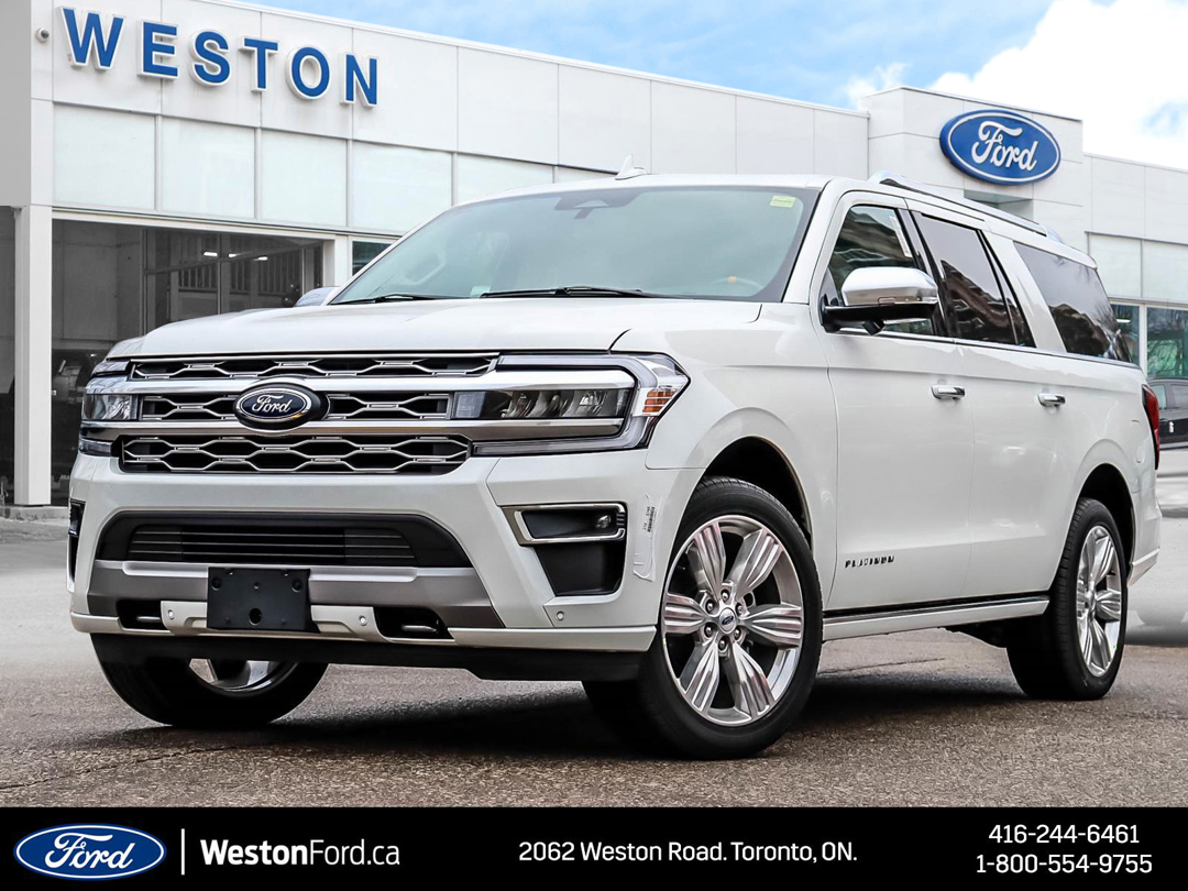 New 2023 Ford Expedition Platinum MAX #I23211 Toronto, ON | Weston Ford