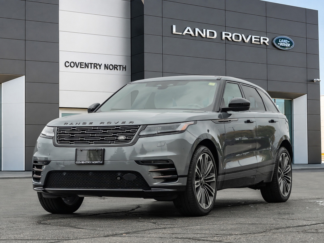 Gray (Zadar Grey Premium Metallic) 2024 Land Rover Range Rover Velar SUV / Crossover  8-Speed Automatic