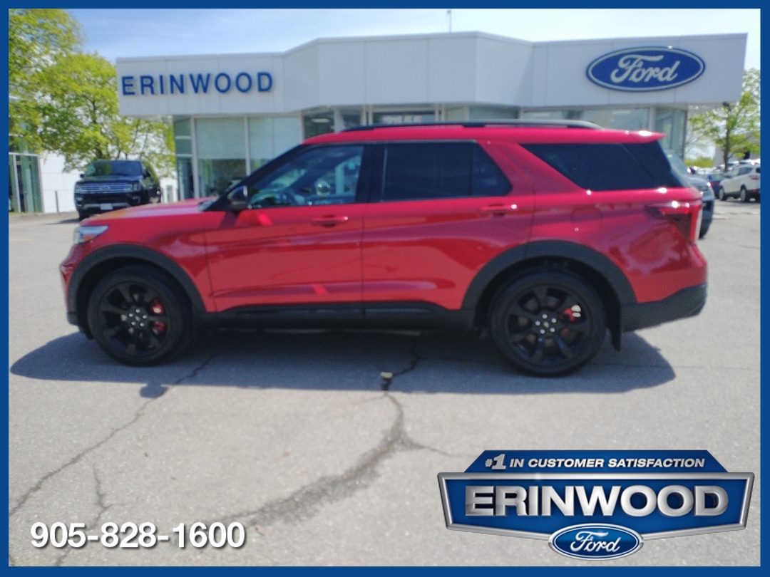 used 2021 Ford Explorer car, priced at $48,998
