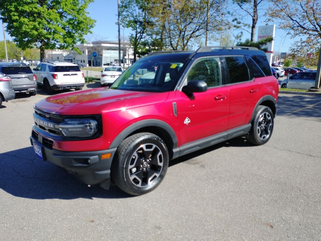 used 2021 Ford Bronco Sport car, priced at $34,998