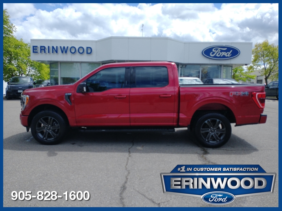 used 2021 Ford F-150 car, priced at $45,998