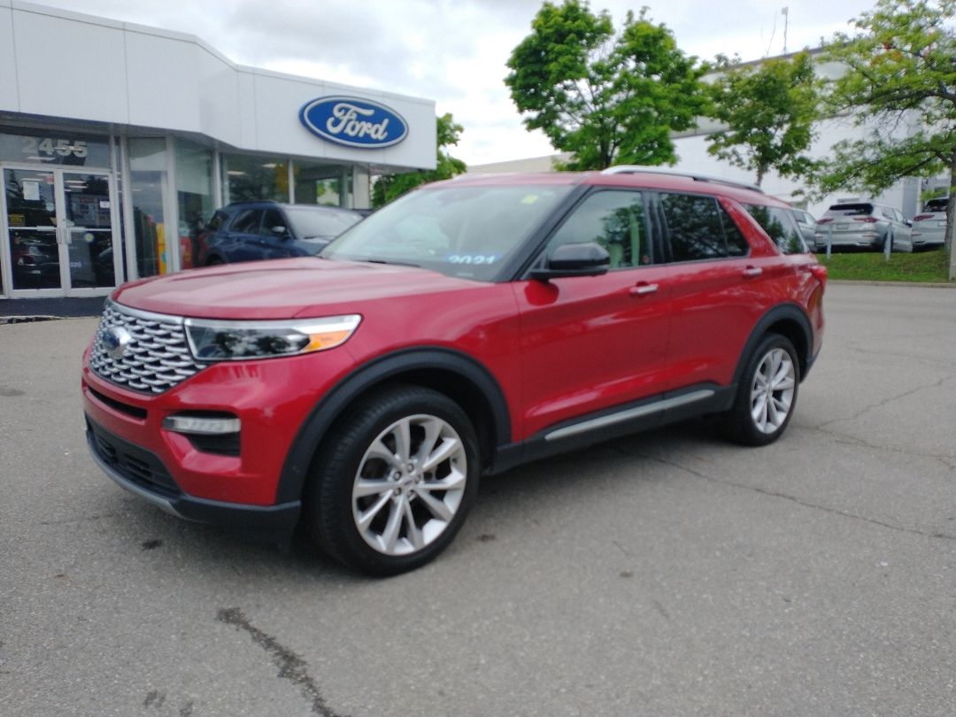 used 2021 Ford Explorer car, priced at $50,998