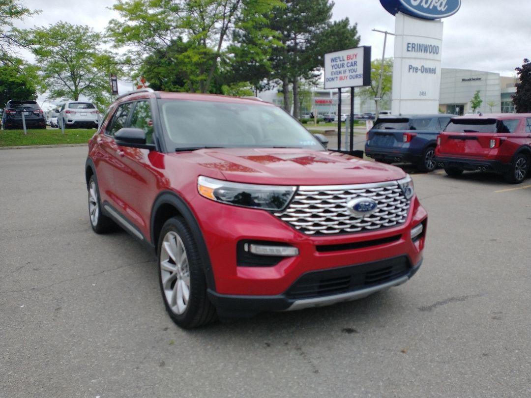 used 2021 Ford Explorer car, priced at $50,998