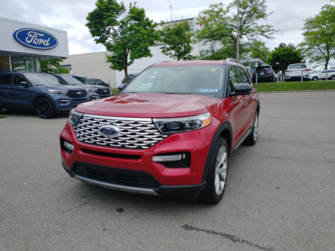 used 2021 Ford Explorer car, priced at $50,998