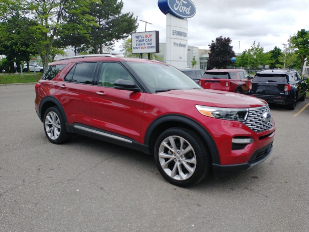 used 2021 Ford Explorer car, priced at $50,998