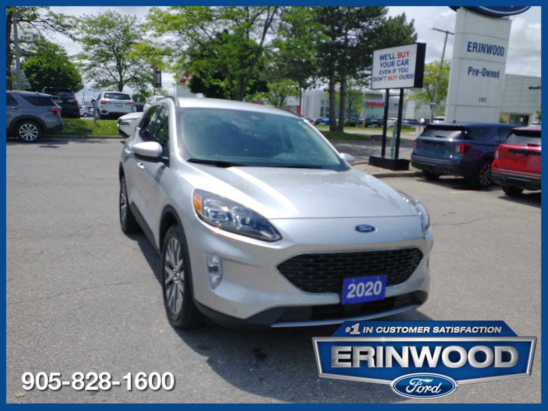 used 2020 Ford Escape car, priced at $27,397