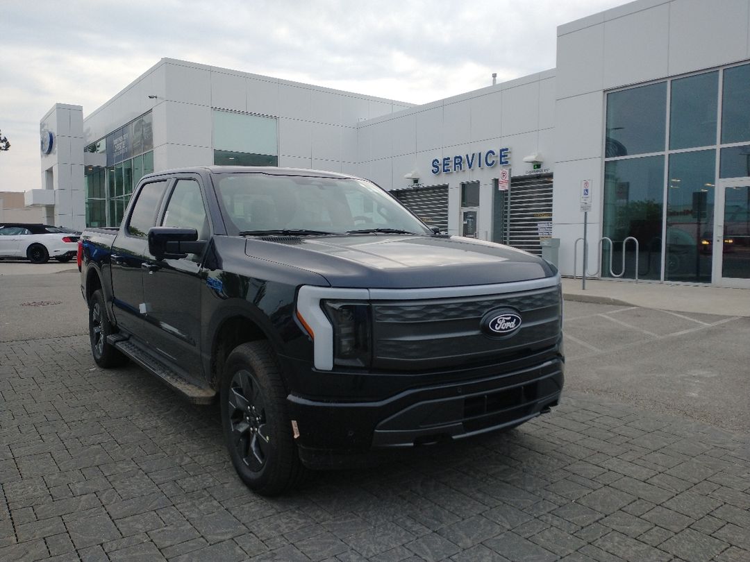 new 2024 Ford F-150 Lightning car, priced at $91,340