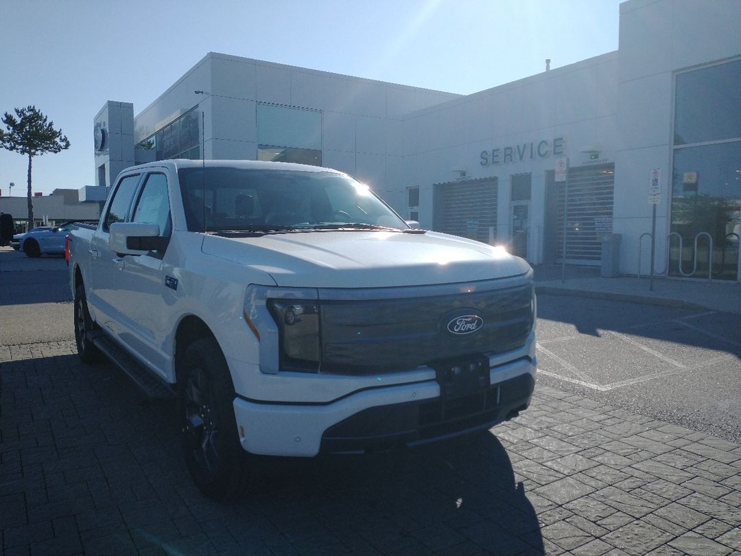 new 2024 Ford F-150 Lightning car, priced at $92,340