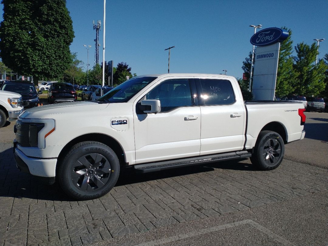 new 2024 Ford F-150 Lightning car, priced at $92,340