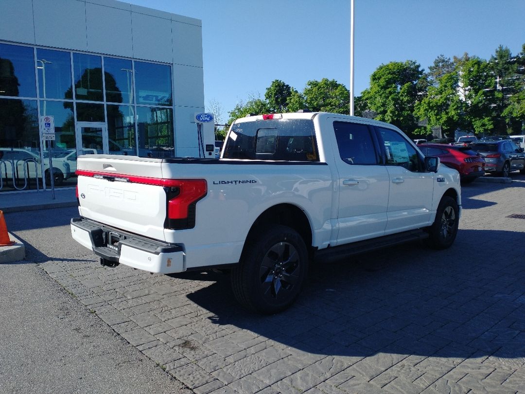 new 2024 Ford F-150 Lightning car, priced at $92,340