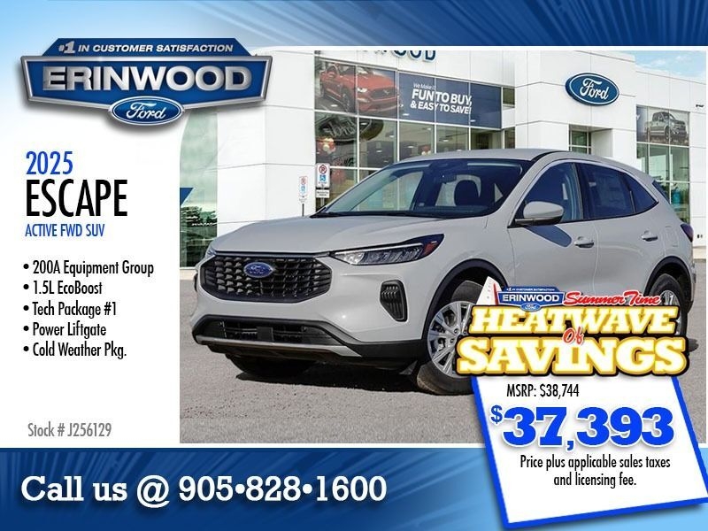 new 2025 Ford Escape car, priced at $36,994