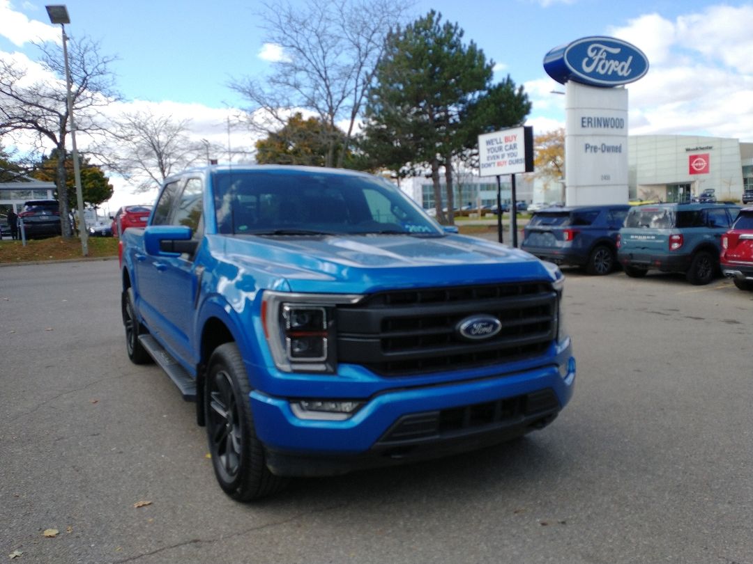 used 2021 Ford F-150 car, priced at $53,998