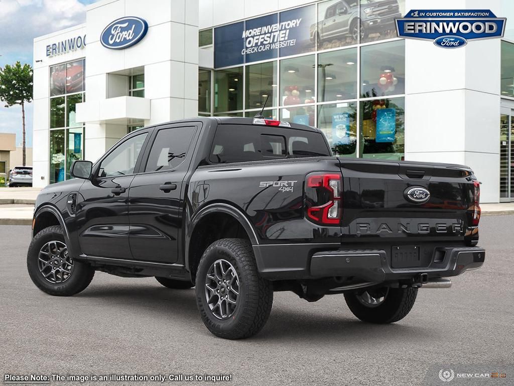 new 2024 Ford Ranger car, priced at $50,035