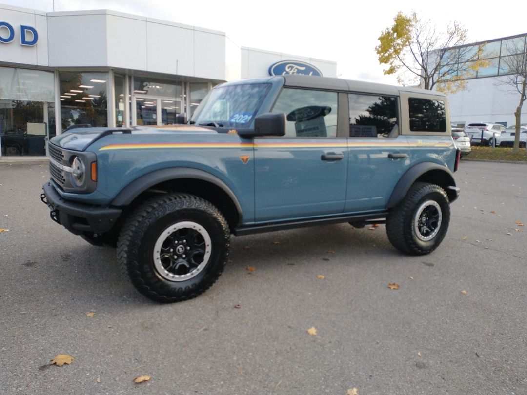 used 2021 Ford Bronco car, priced at $49,397