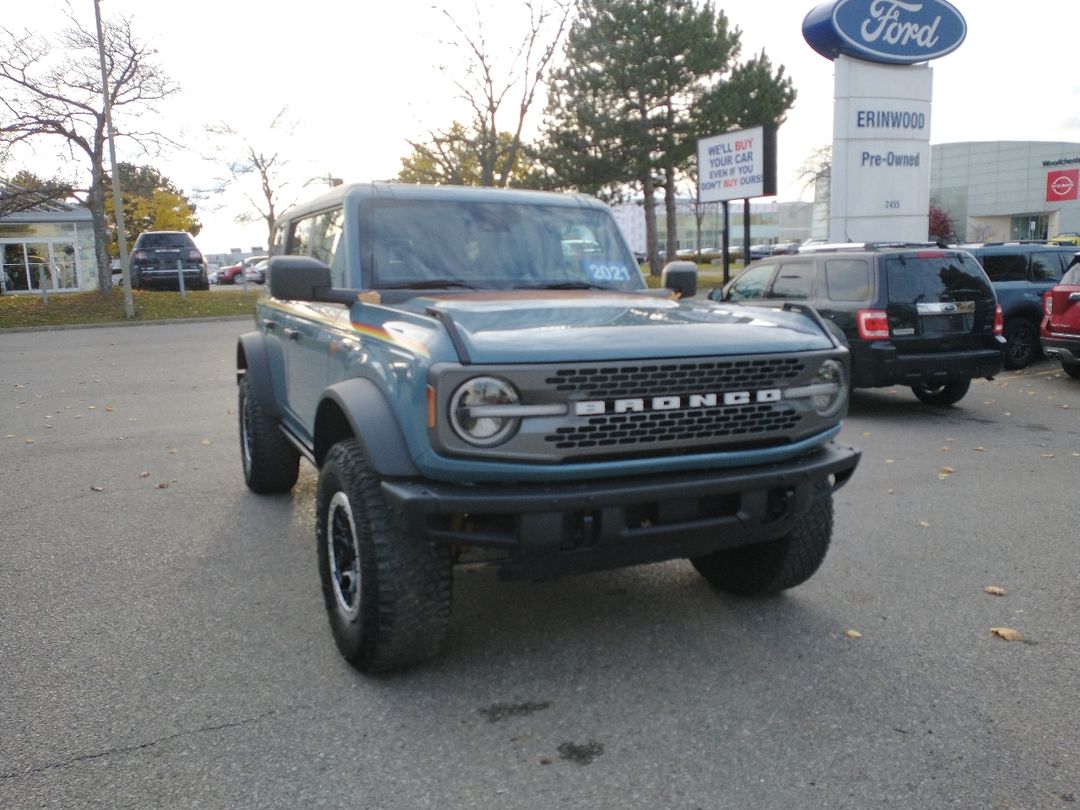 used 2021 Ford Bronco car, priced at $49,397