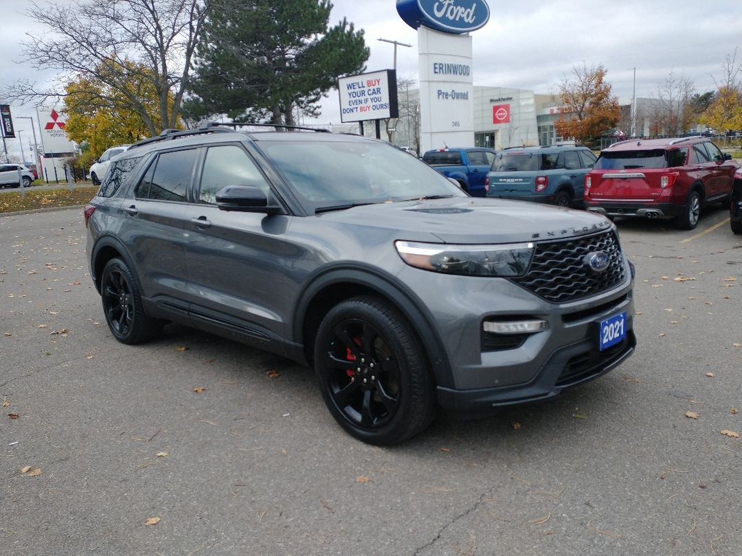 used 2021 Ford Explorer car, priced at $44,397