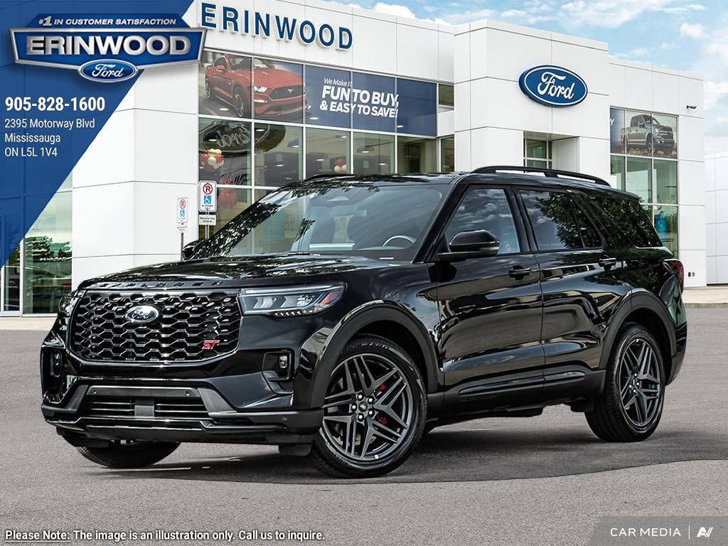 new 2025 Ford Explorer car, priced at $71,980