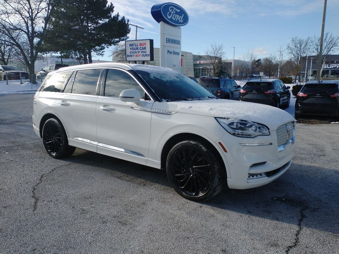 used 2022 Lincoln Aviator car, priced at $57,998