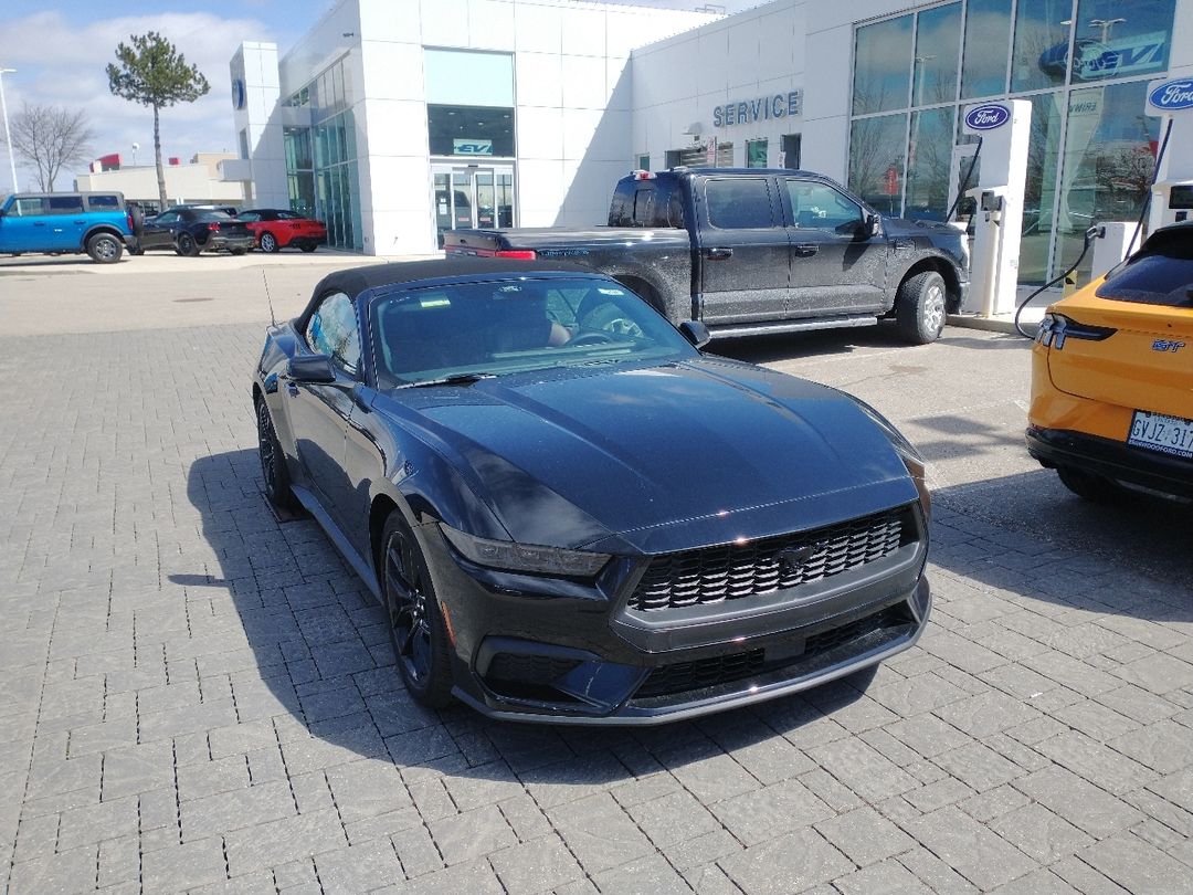 new 2025 Ford Mustang car, priced at $57,170