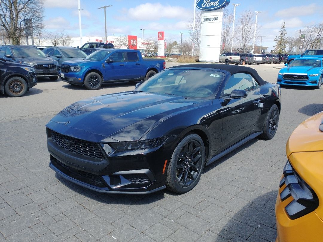 new 2025 Ford Mustang car, priced at $57,170