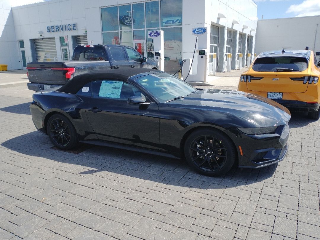 new 2025 Ford Mustang car, priced at $57,170