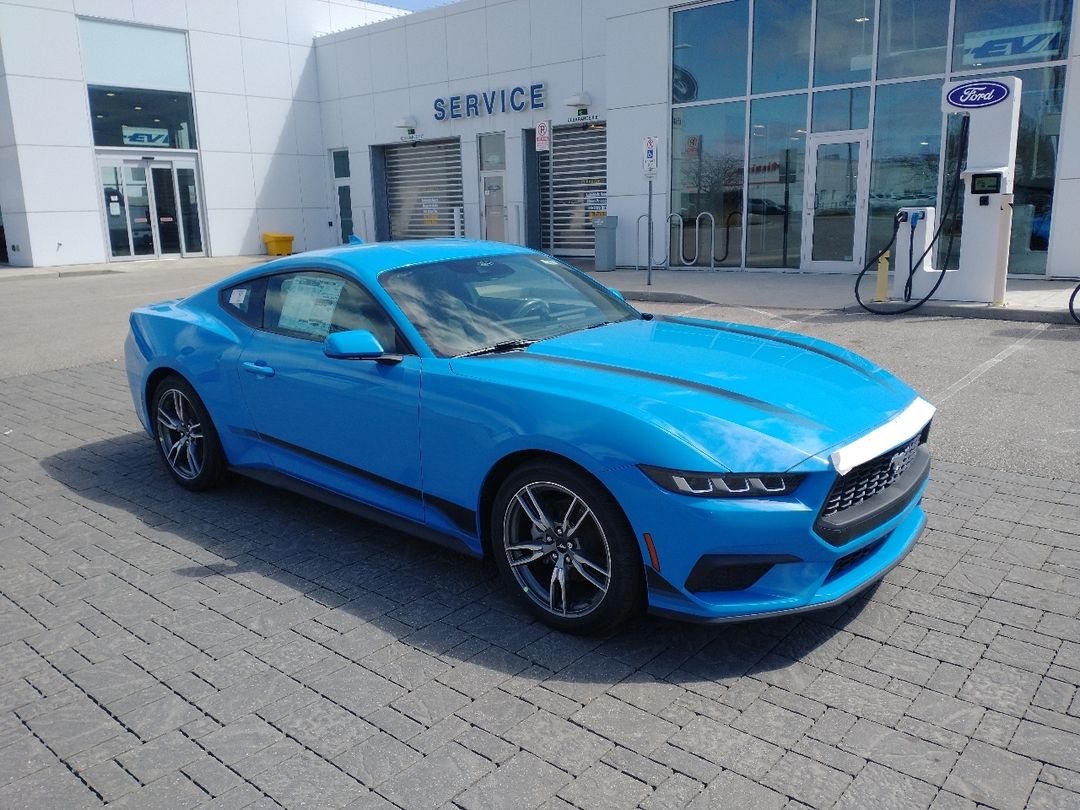 new 2025 Ford Mustang car, priced at $43,670