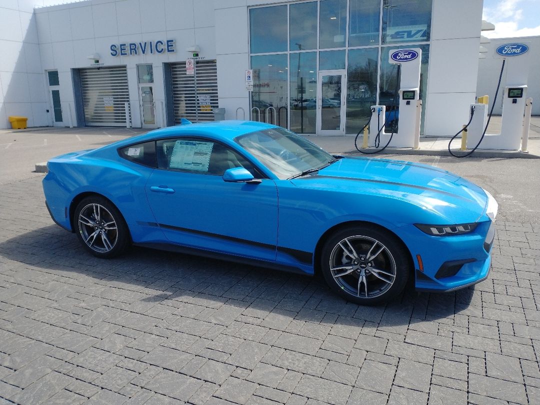 new 2025 Ford Mustang car, priced at $43,670