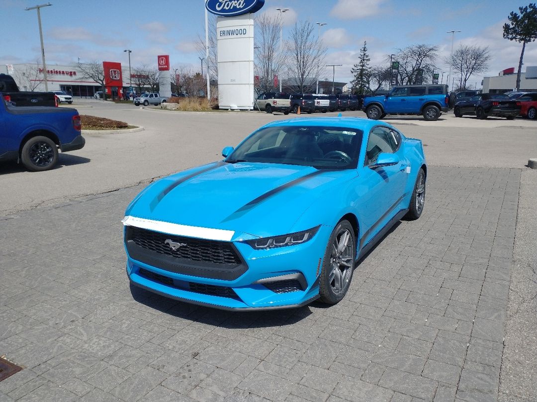 new 2025 Ford Mustang car, priced at $43,670