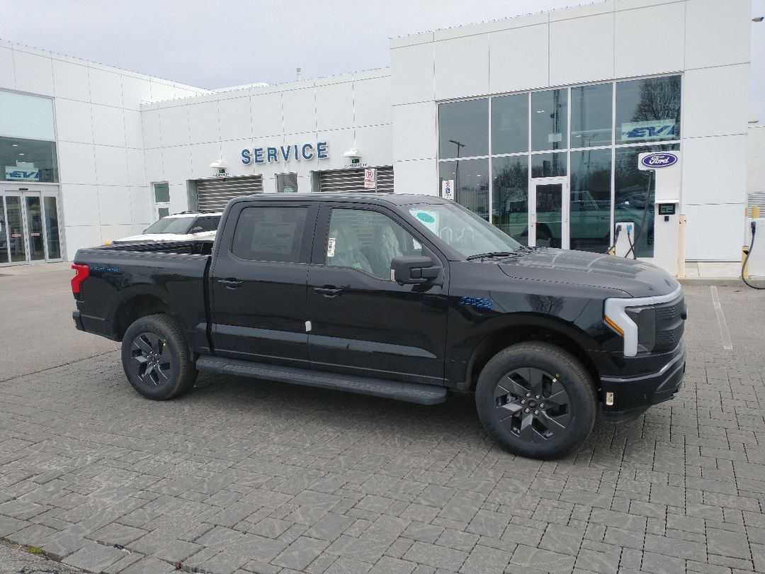 new 2025 Ford F-150 Lightning car, priced at $81,610
