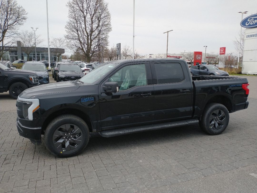 new 2025 Ford F-150 Lightning car, priced at $81,610