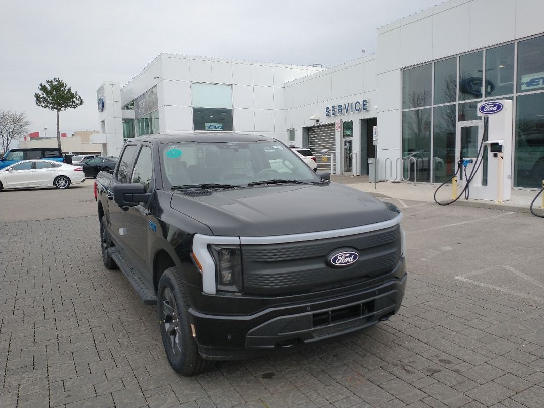 new 2025 Ford F-150 Lightning car, priced at $81,610