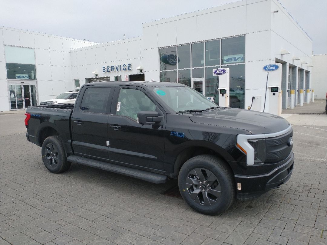 new 2025 Ford F-150 Lightning car, priced at $81,610
